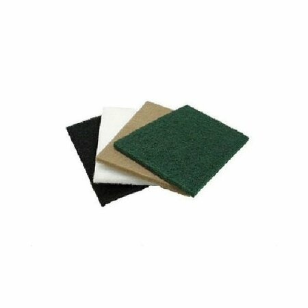 VIRGINIA ABRASIVES CORP 12X18X1 Grn Thick Pad 416-54185